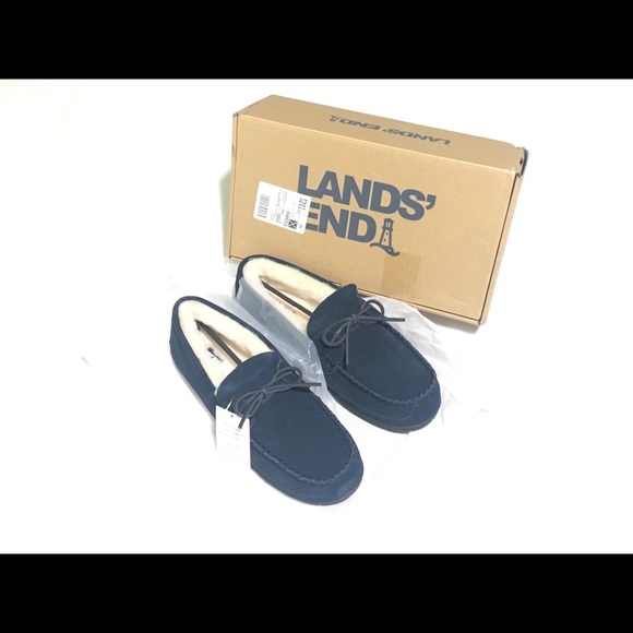 Lands' End Shoes Men Lands End Navy Blue Loafers Size 3 New Poshmark